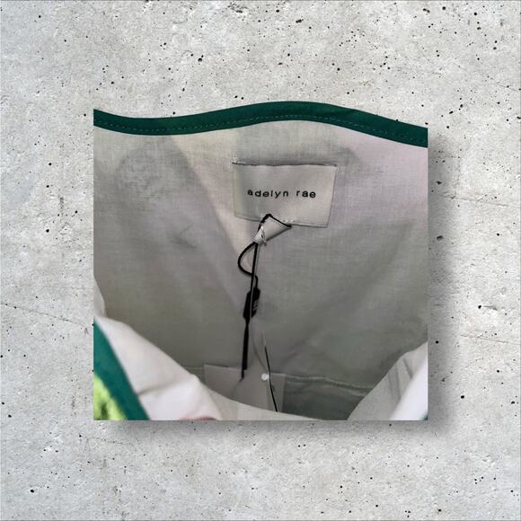 Adelyn Rae Lisha Embroidered Floral Leaf Tiered Midi Dress 100% Cotton Romantic - Picture 5 of 7